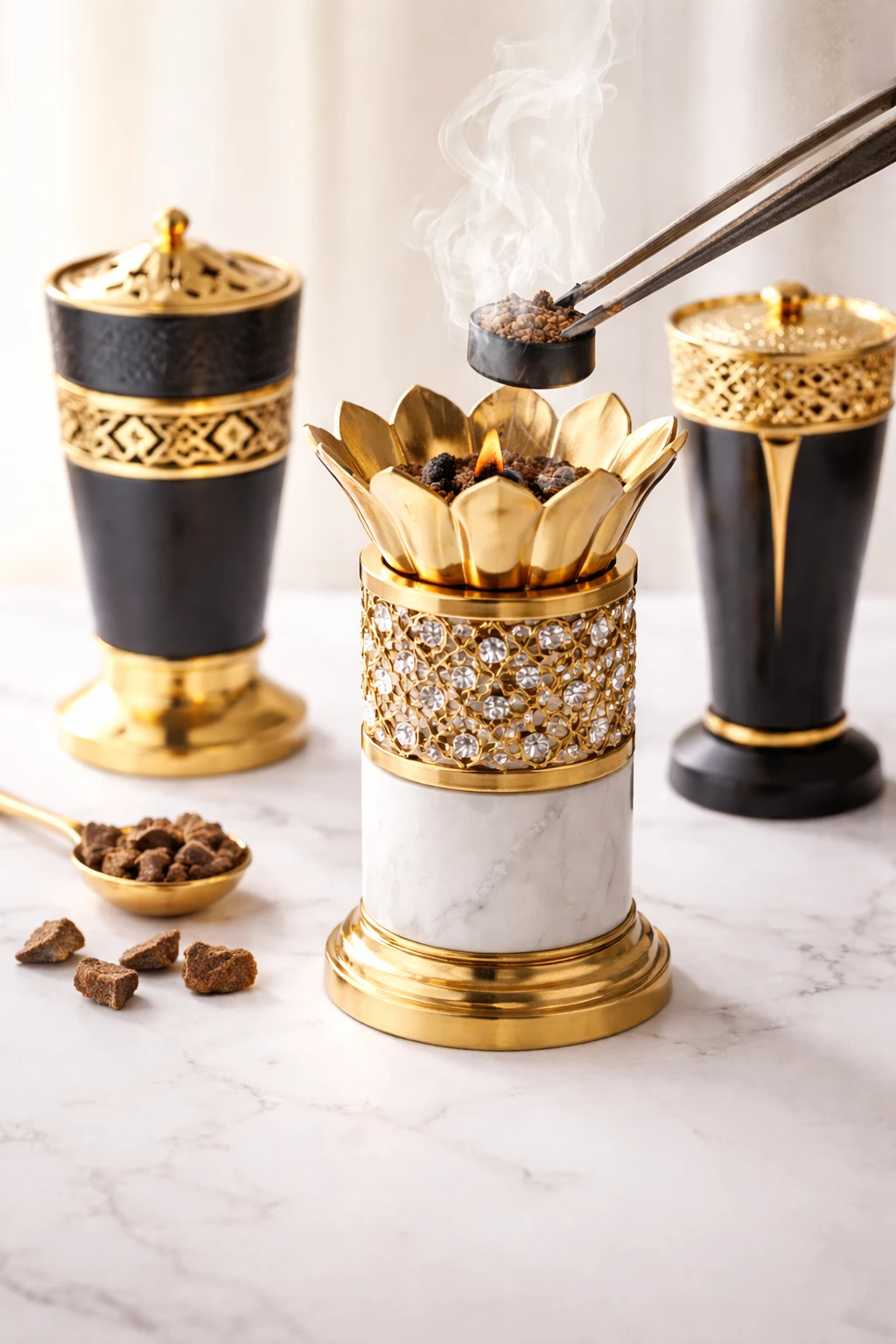 Majestic Flame Bakhoor Burner